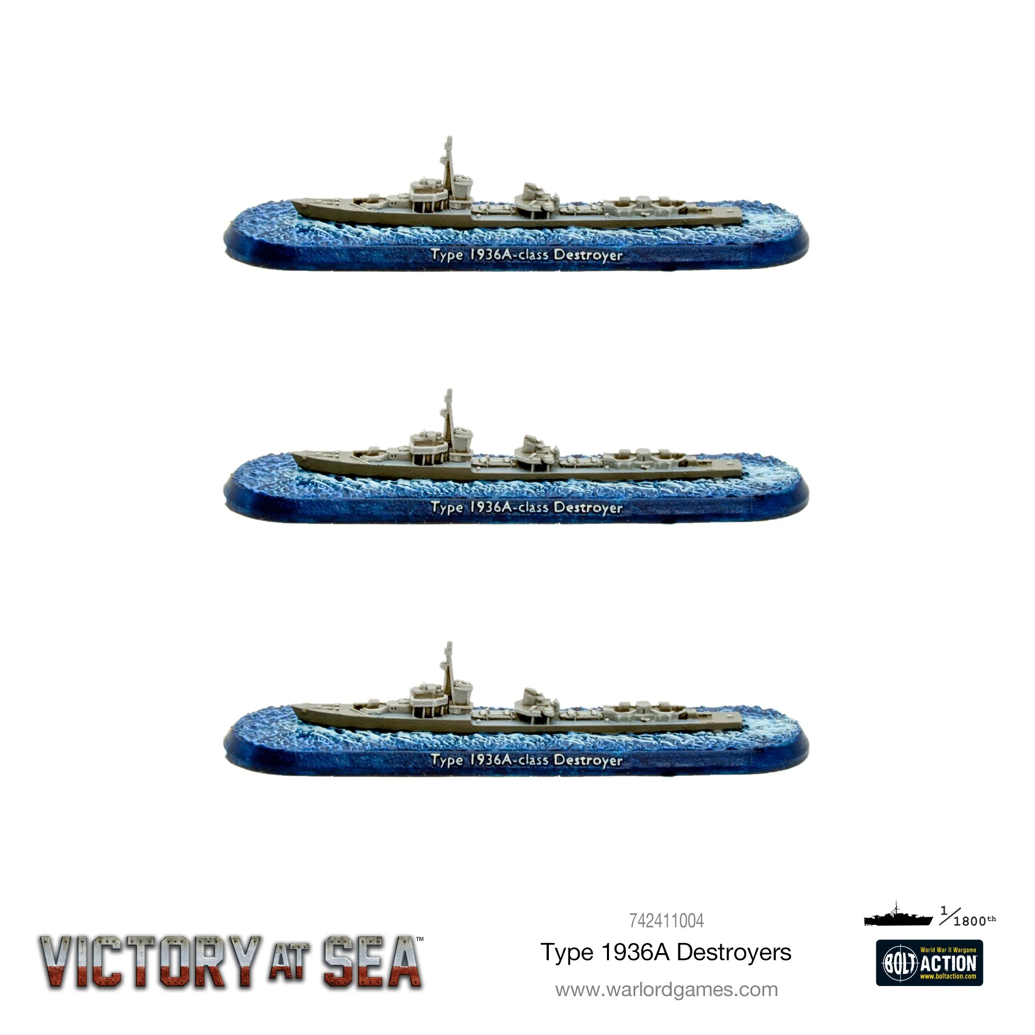Victory at Sea - Type 1936A Destroyers - Image 2