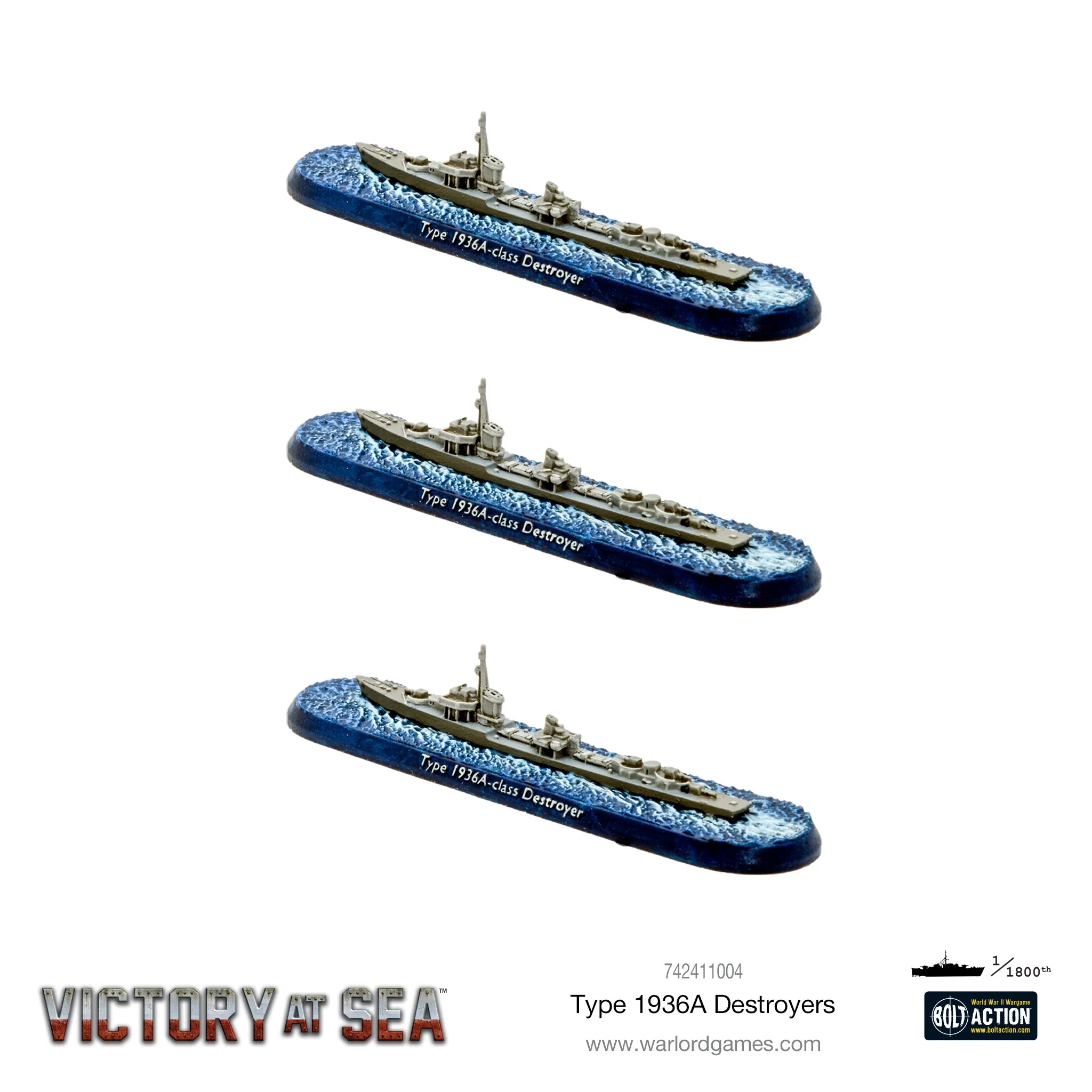 Victory at Sea - Type 1936A Destroyers - Image 3