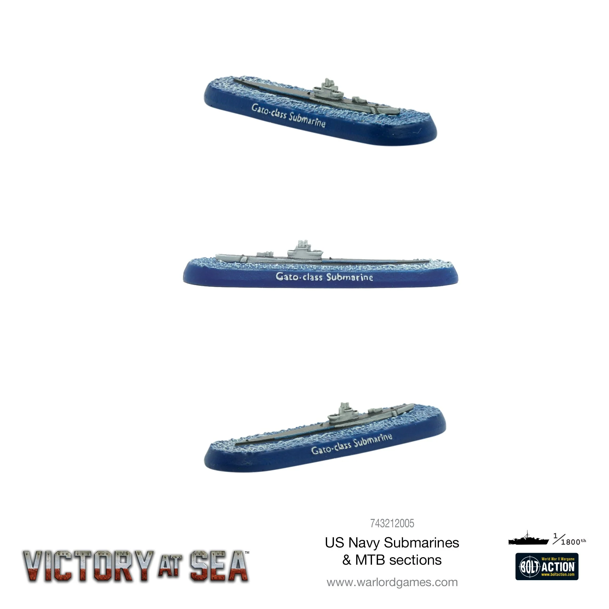 Victory at Sea - US Navy Submarines & MTB sections - Image 2