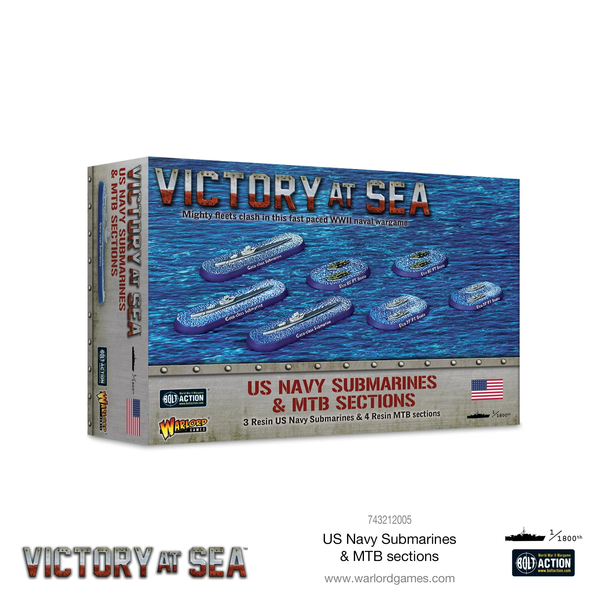 Victory at Sea - US Navy Submarines & MTB sections - Image 3