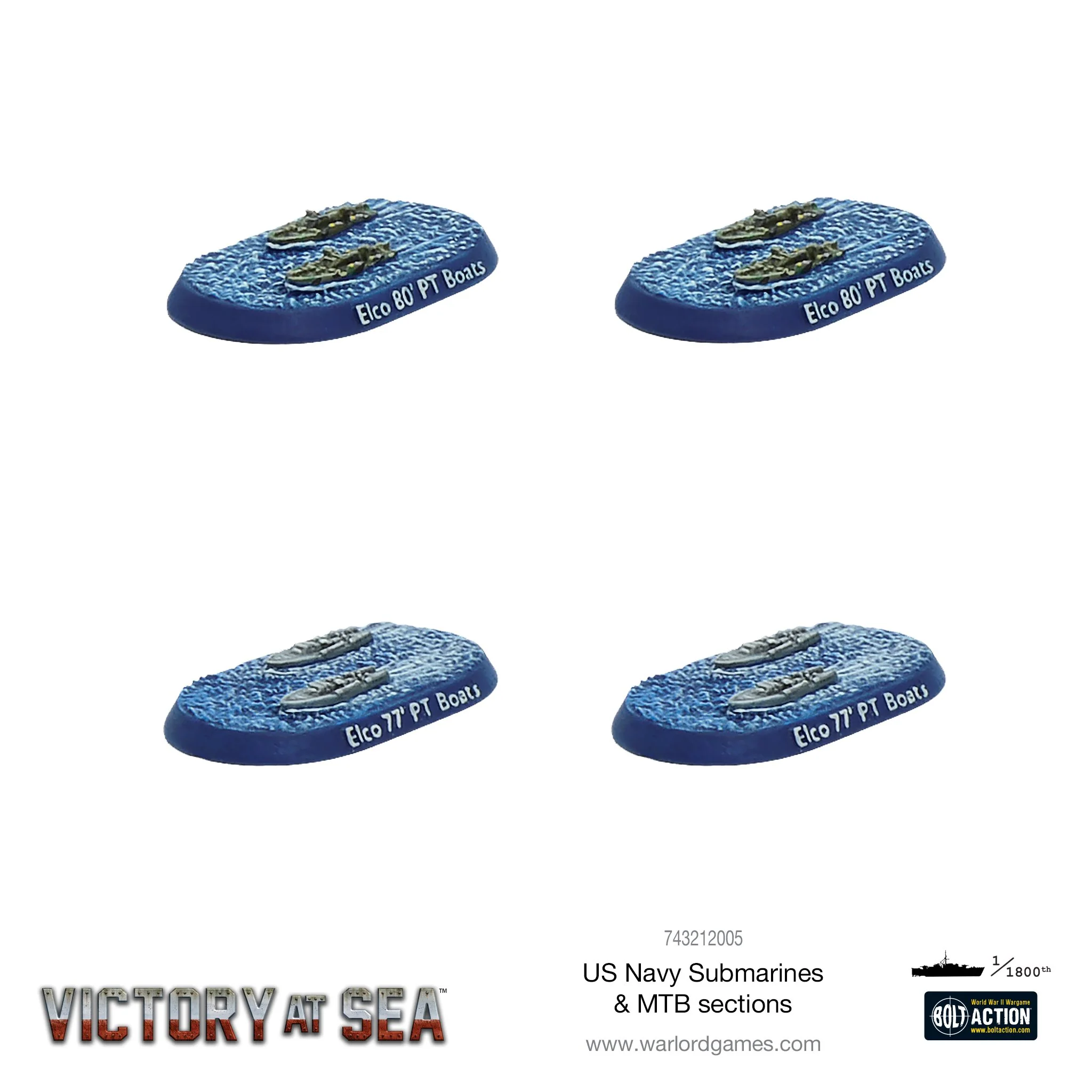 Victory at Sea - US Navy Submarines & MTB sections - Image 4