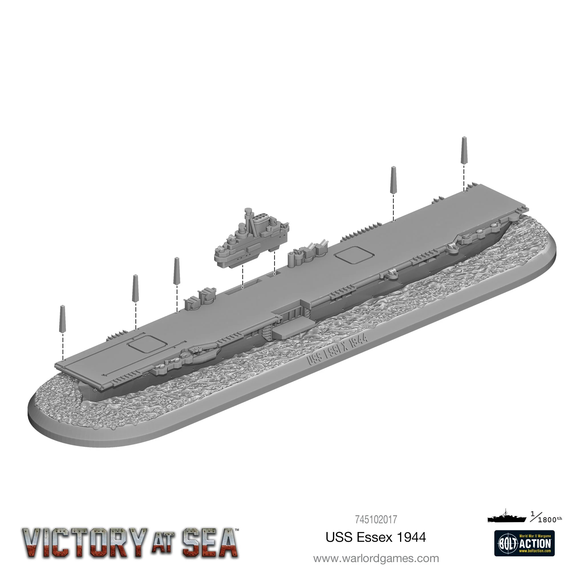 Victory at Sea - USS Essex - Image 4