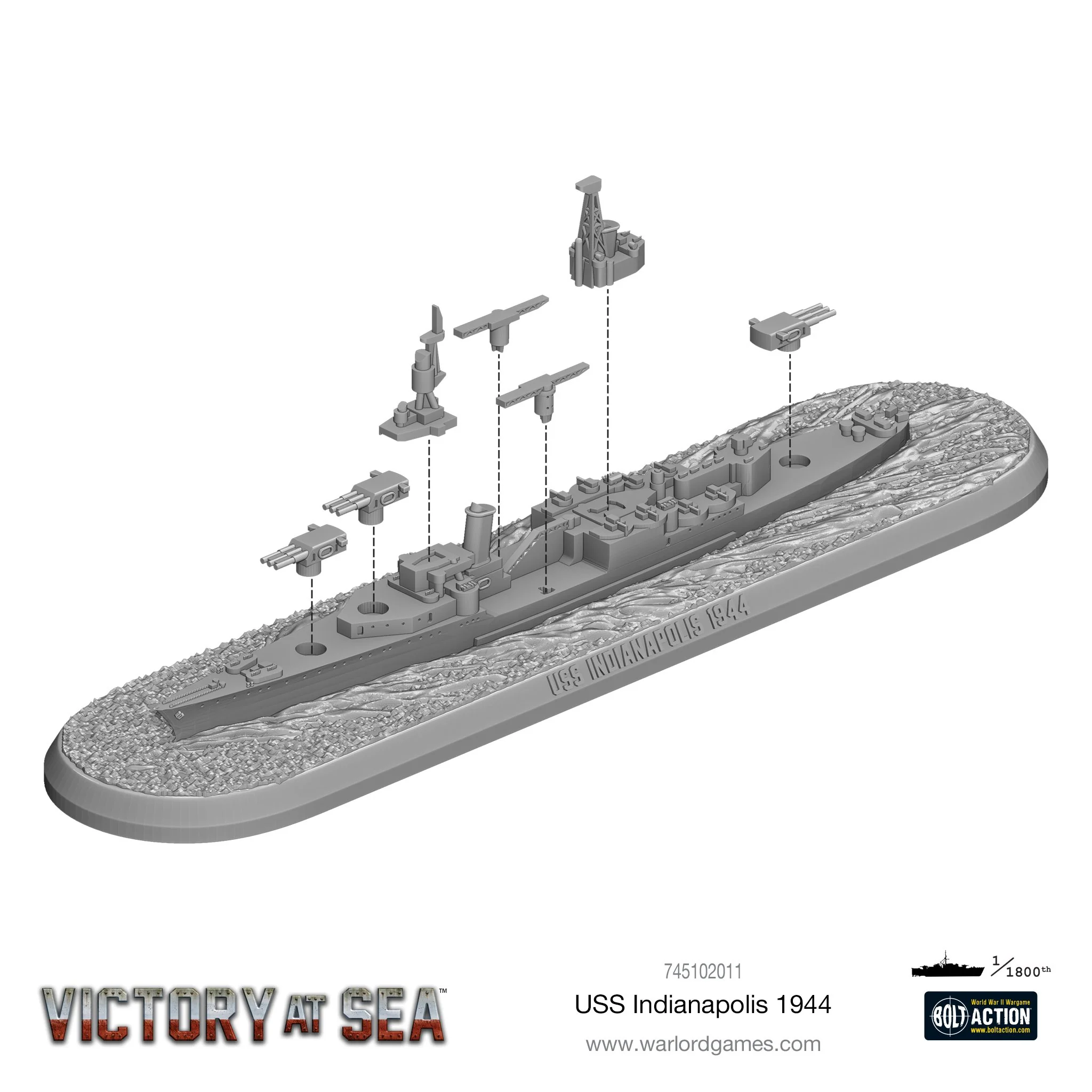 Victory at Sea USS Indianapolis 1944 - Image 4
