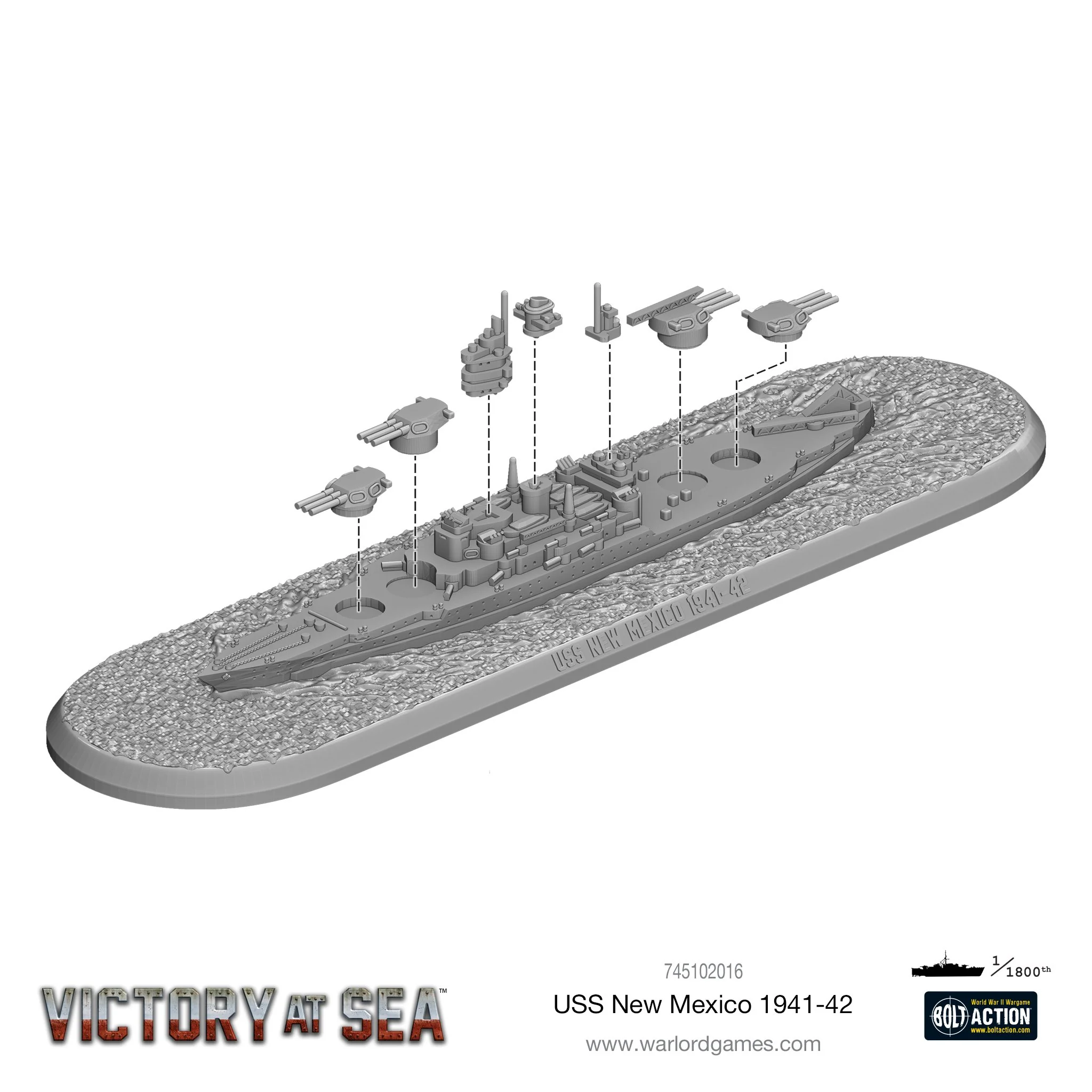 Victory at Sea - USS New Mexico - Image 4