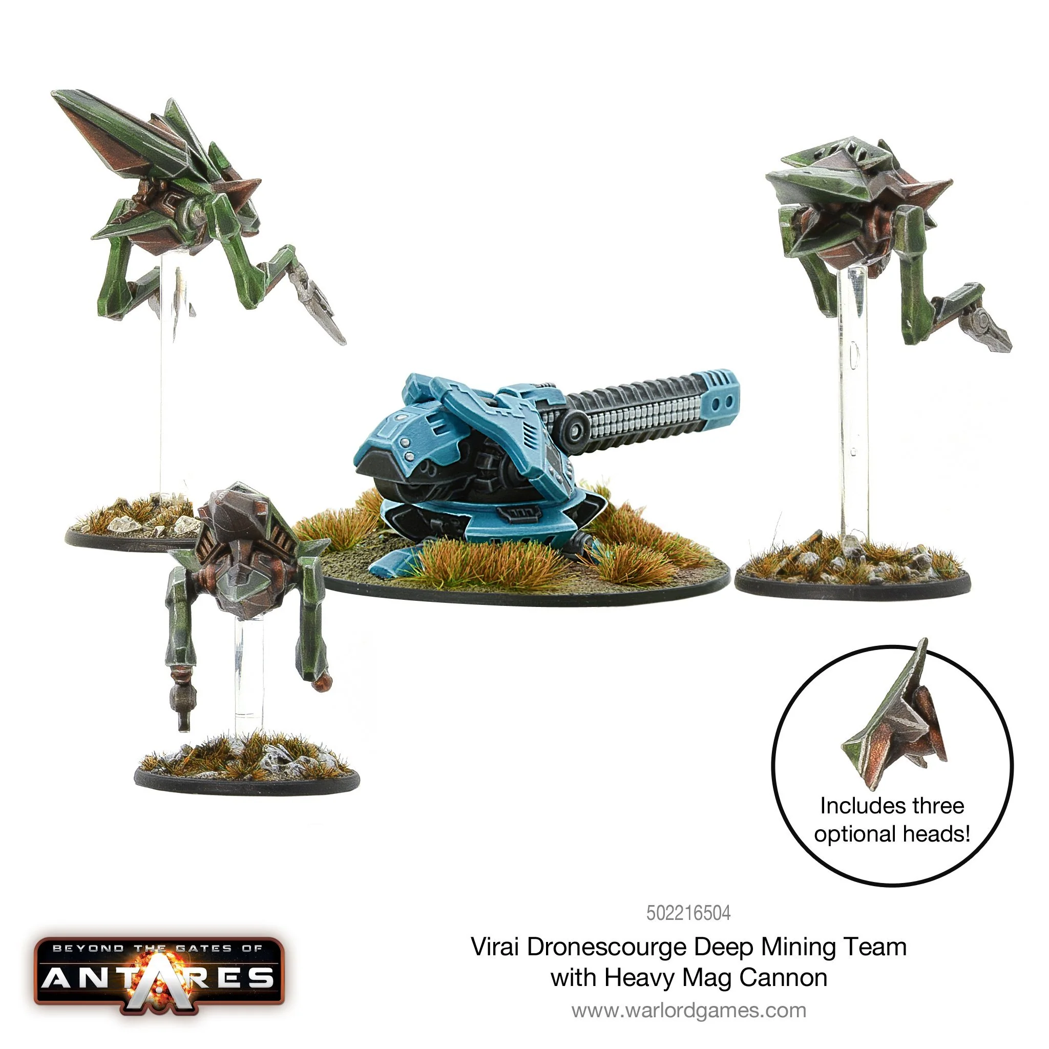 Virai Dronescourge Deep mining team with heavy mag cannon - Image 2