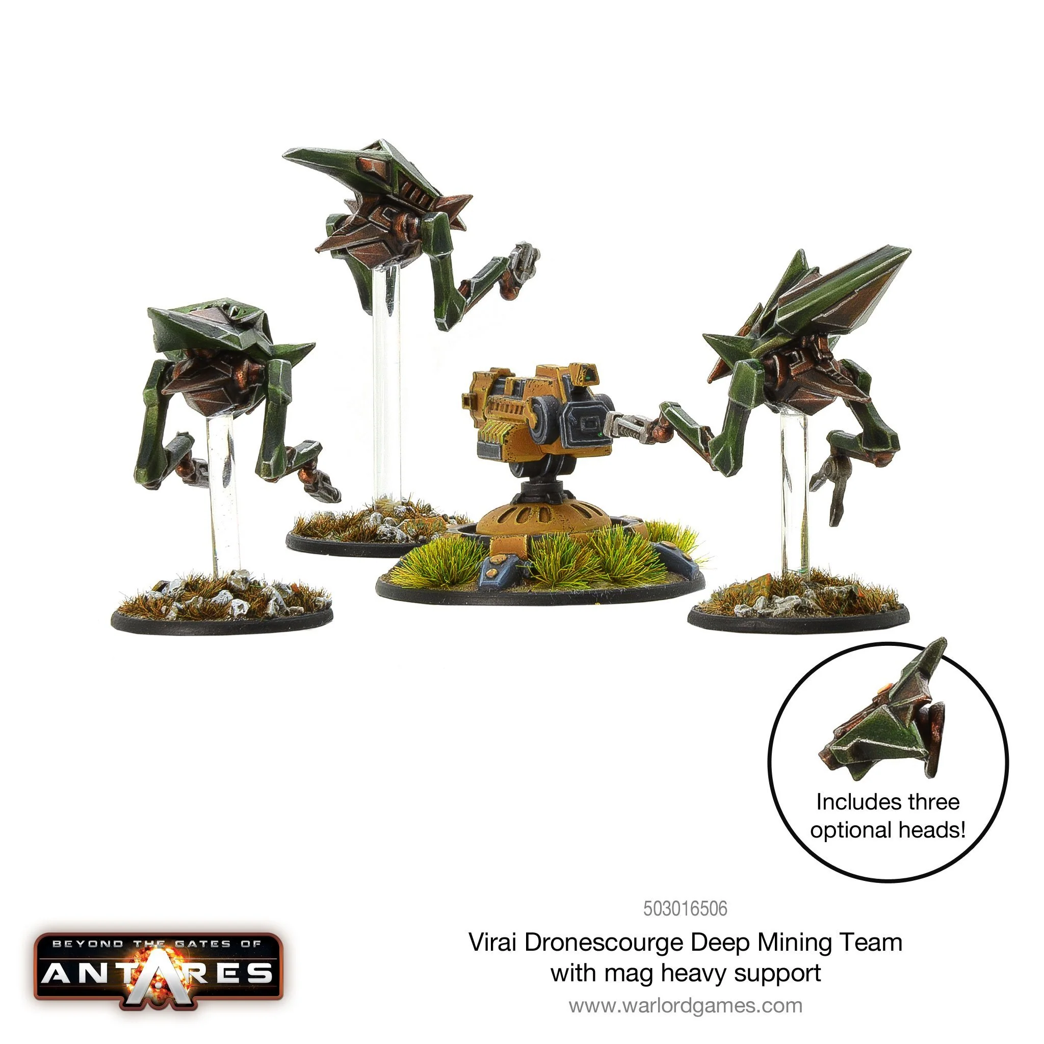 Virai Dronescourge Deep Mining Team with mag heavy support - Image 2