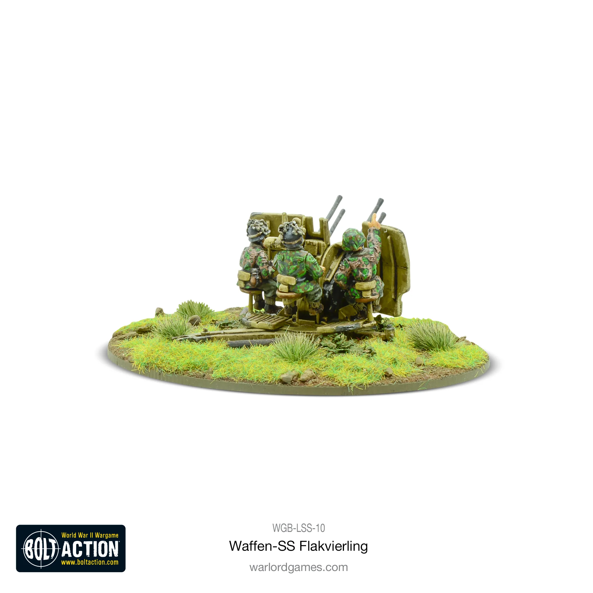 Waffen-SS 20mm Flakvierling 38 AA-gun (1943-45) - Image 3