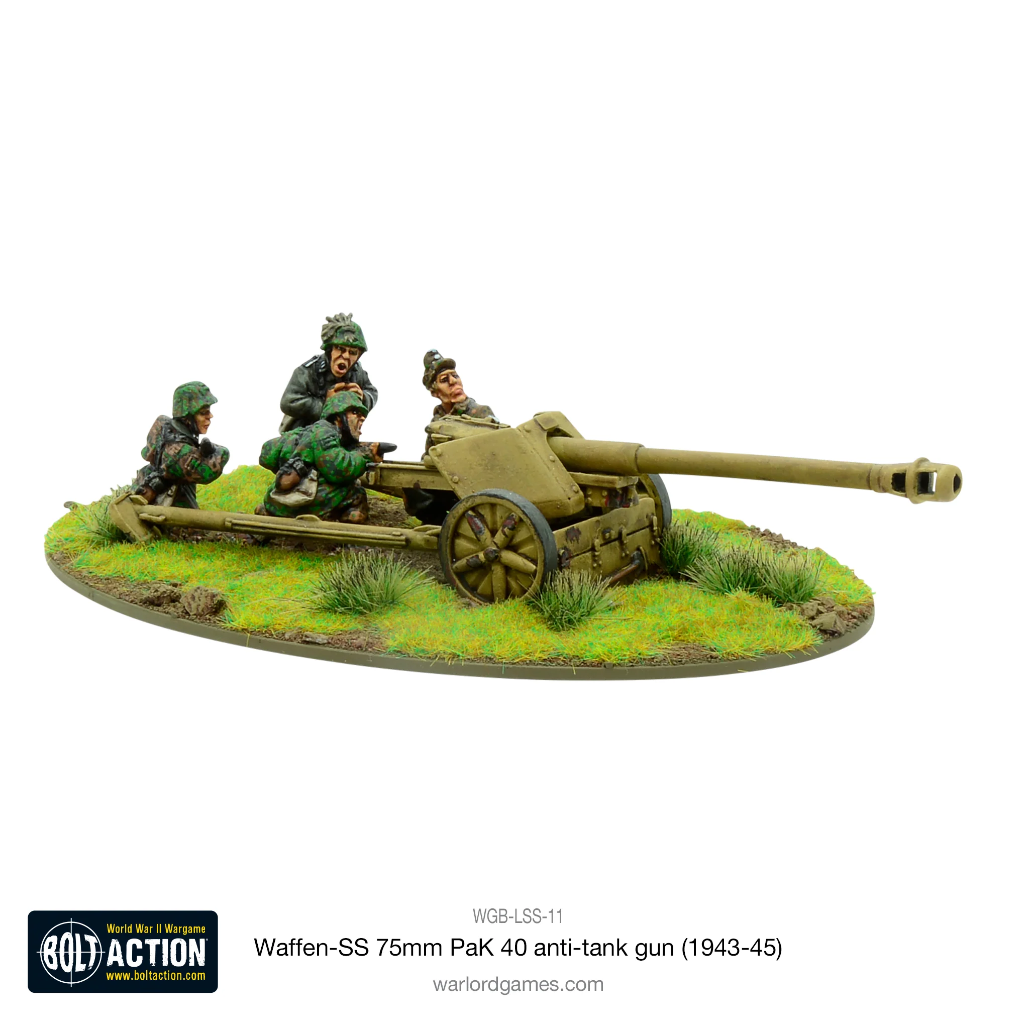 Waffen-SS 75mm PaK 40 anti-tank gun (1943-45) - Image 2