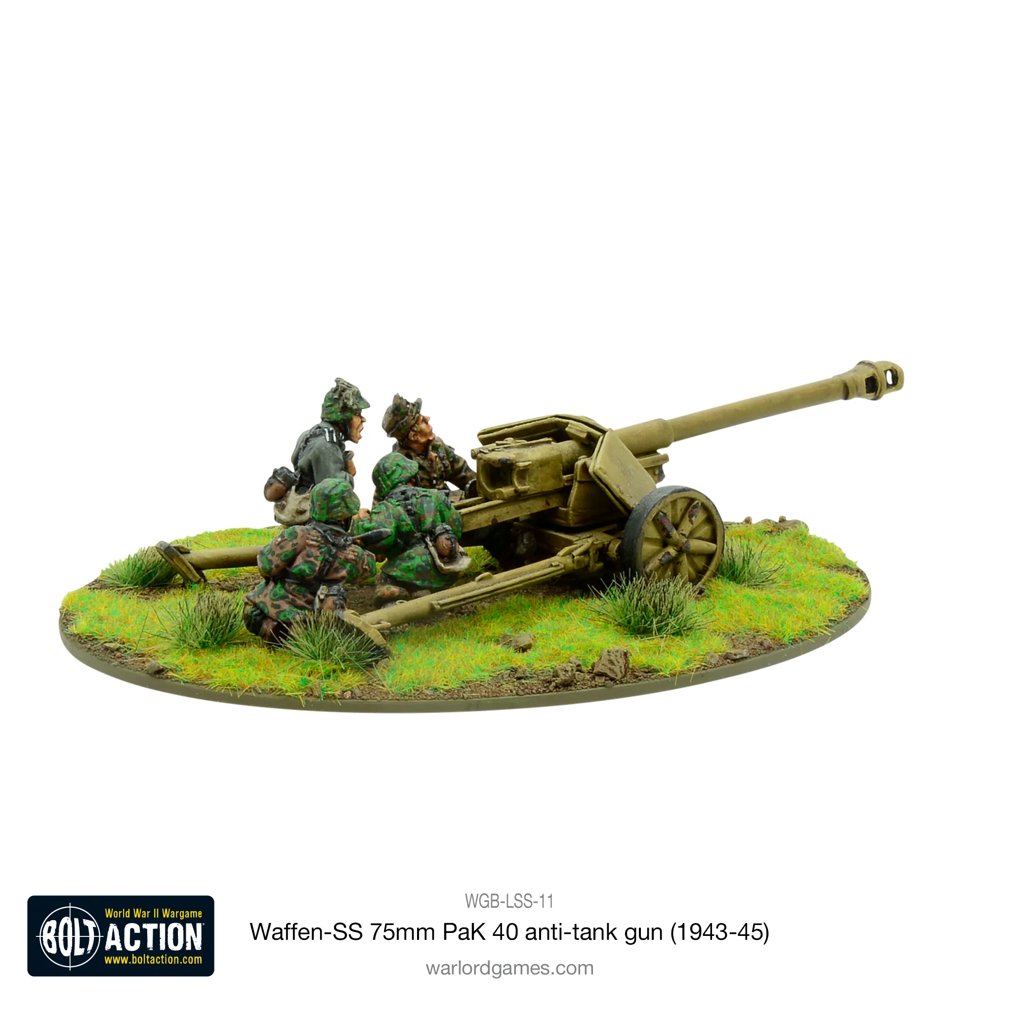 Waffen-SS 75mm PaK 40 anti-tank gun (1943-45) - Image 3