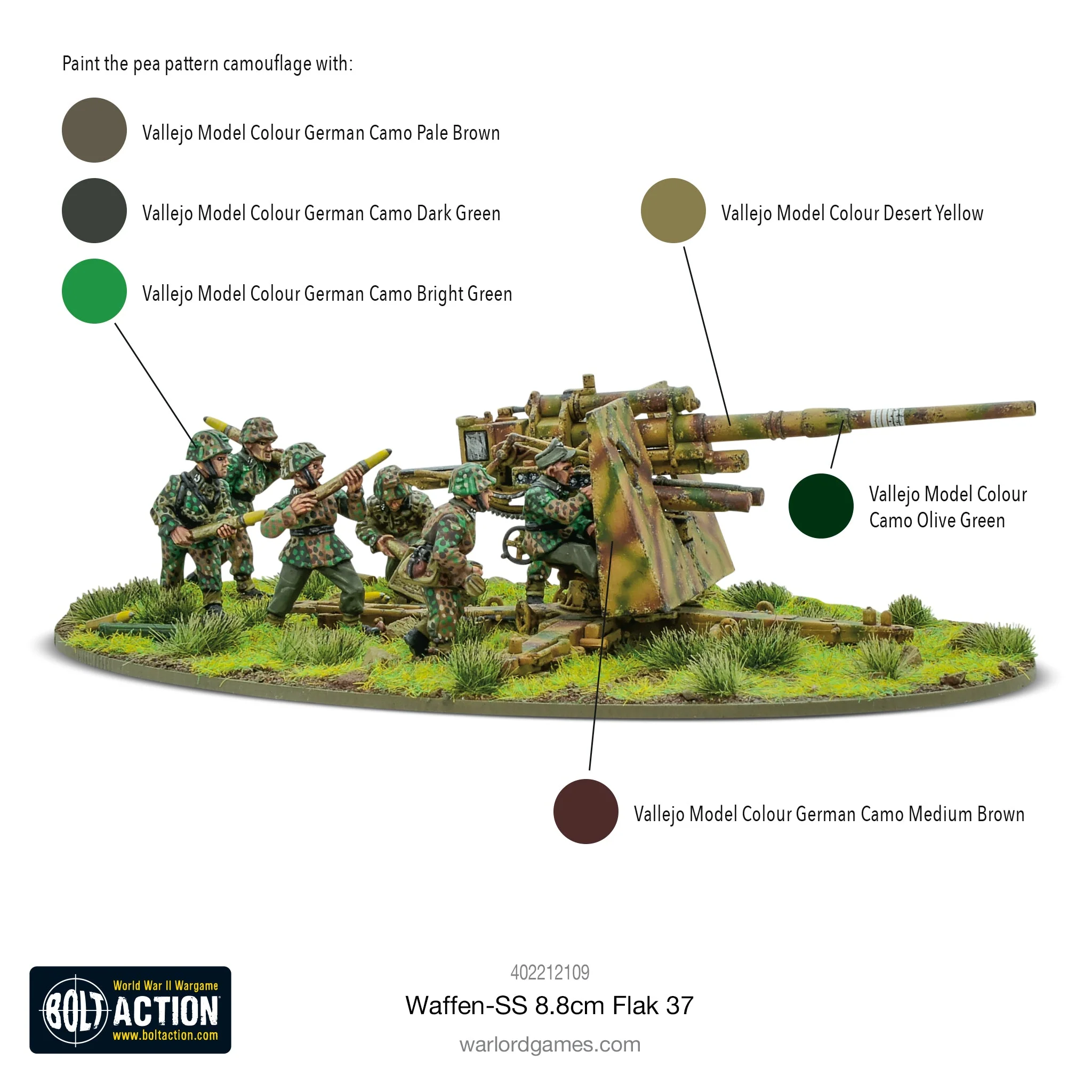 Waffen-SS 8.8cm Flak 37 - Image 7