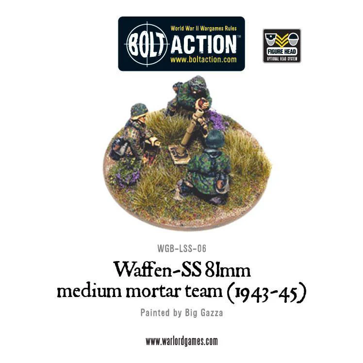 Waffen-SS 81mm medium mortar team (1943-45) - Image 2