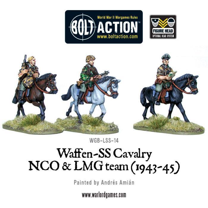 Waffen SS Cavalry NCO & LMG 1942-45 - Image 2