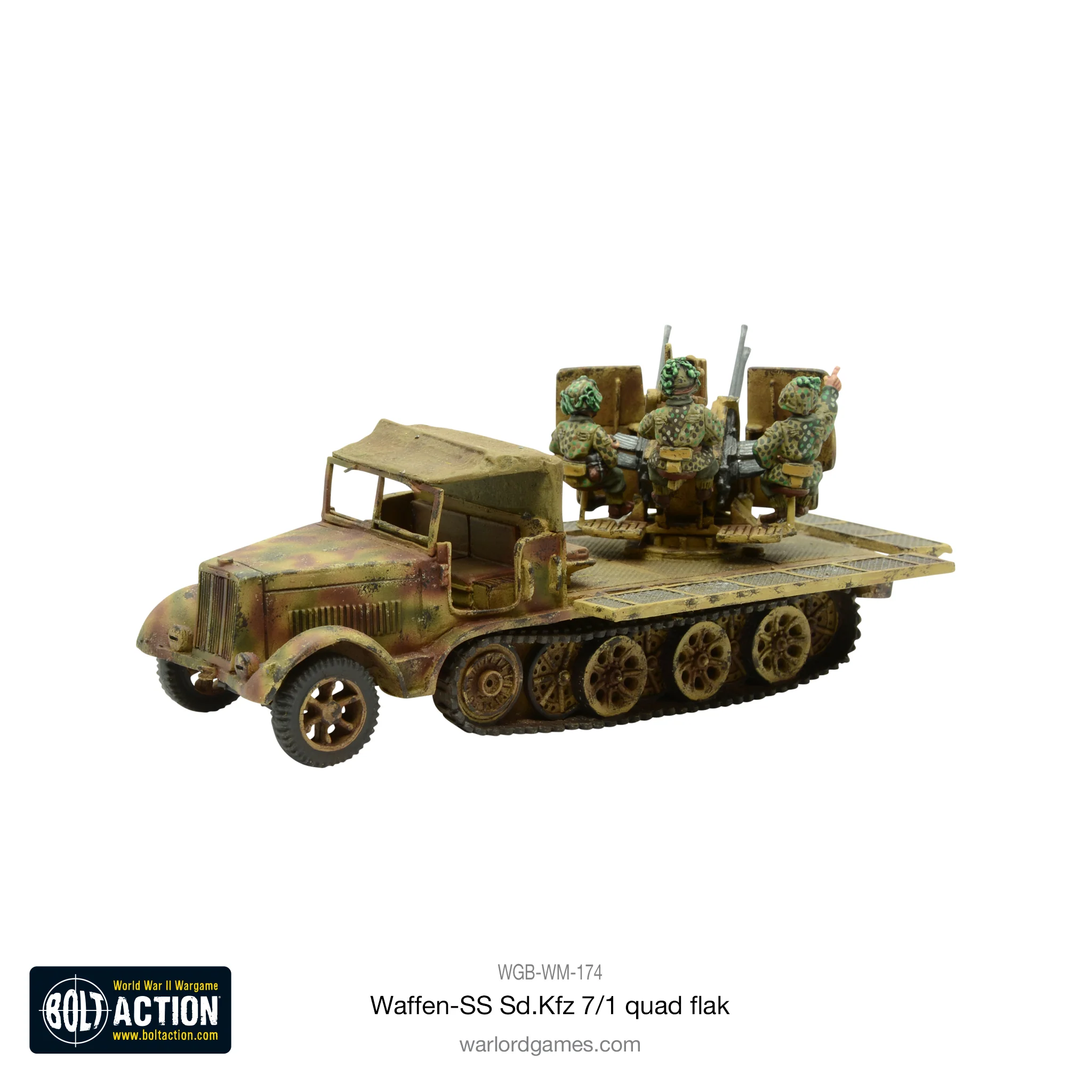Waffen-SS Sd.Kfz 7/1 quad FlaK - Image 2