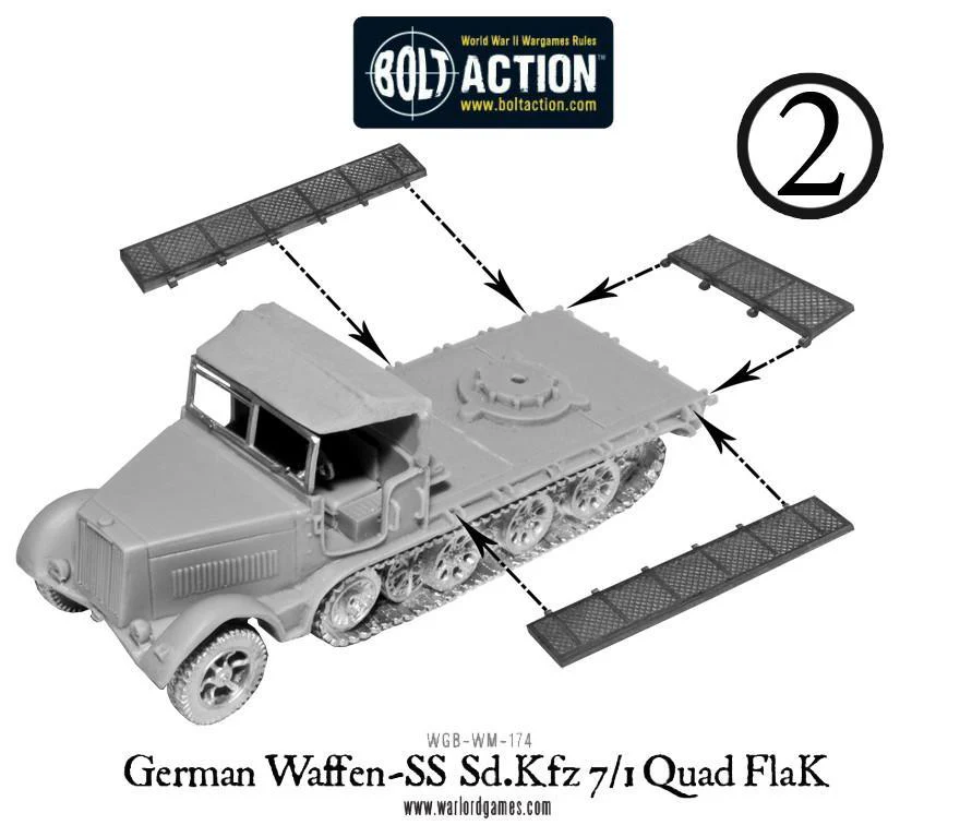 Waffen-SS Sd.Kfz 7/1 quad FlaK - Image 6