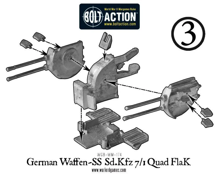 Waffen-SS Sd.Kfz 7/1 quad FlaK - Image 7