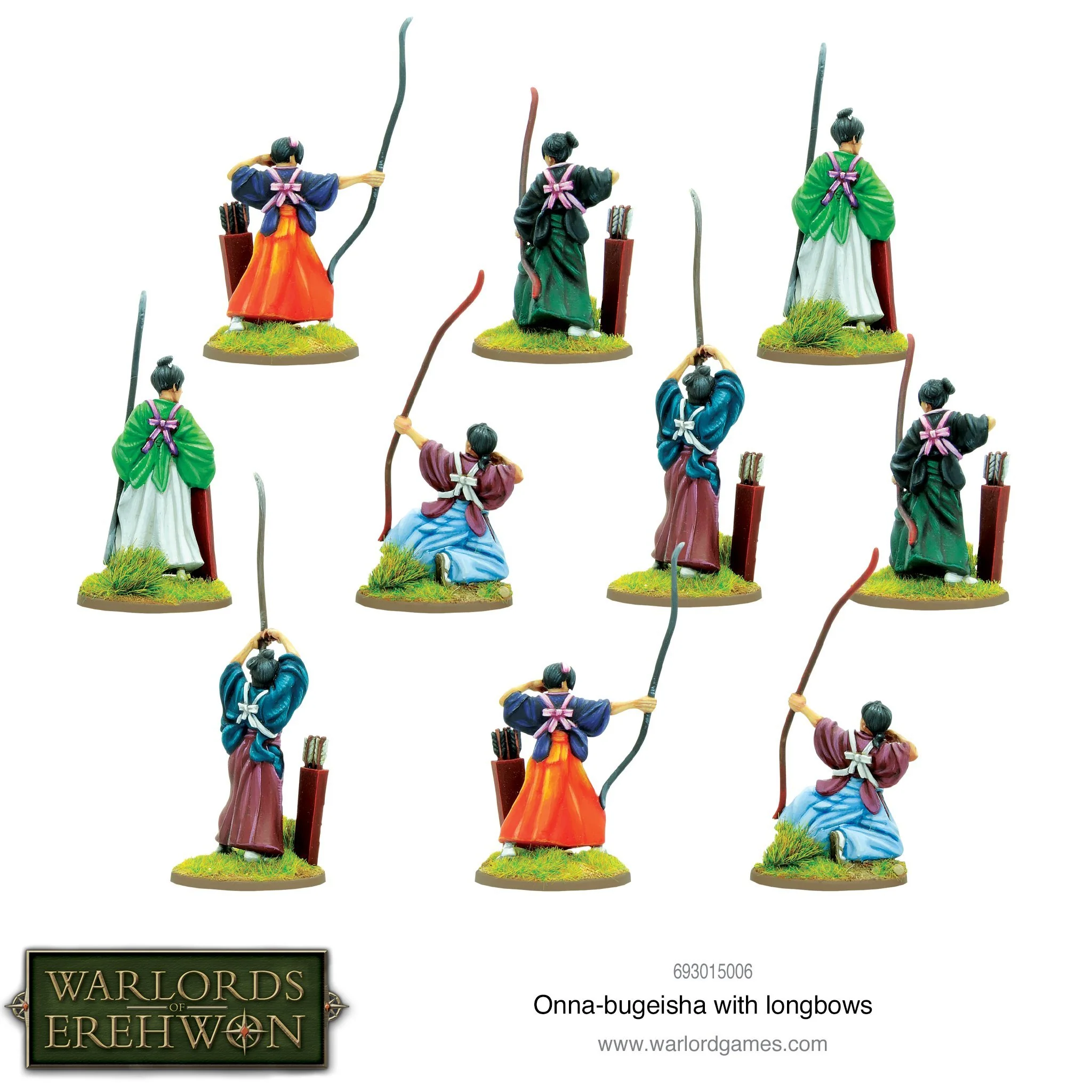 Warlord of Erehwon: Onna-bugeisha with longbows - Image 2
