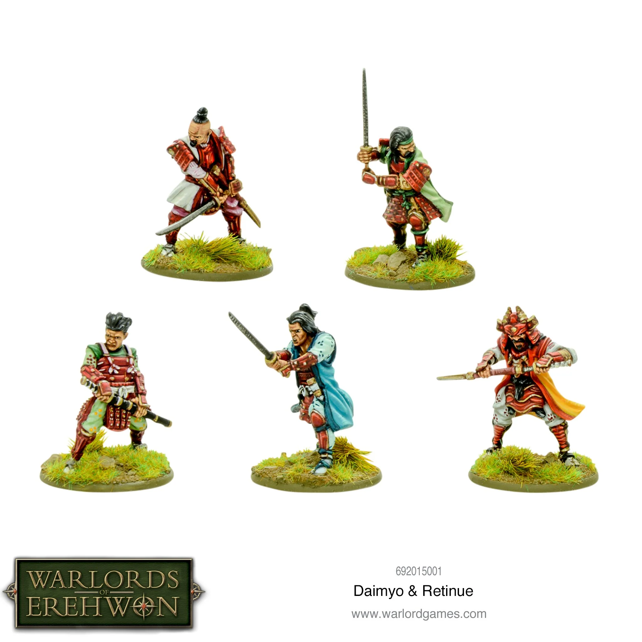 Warlords of Erehwon: Daimyo & retinue - Image 2