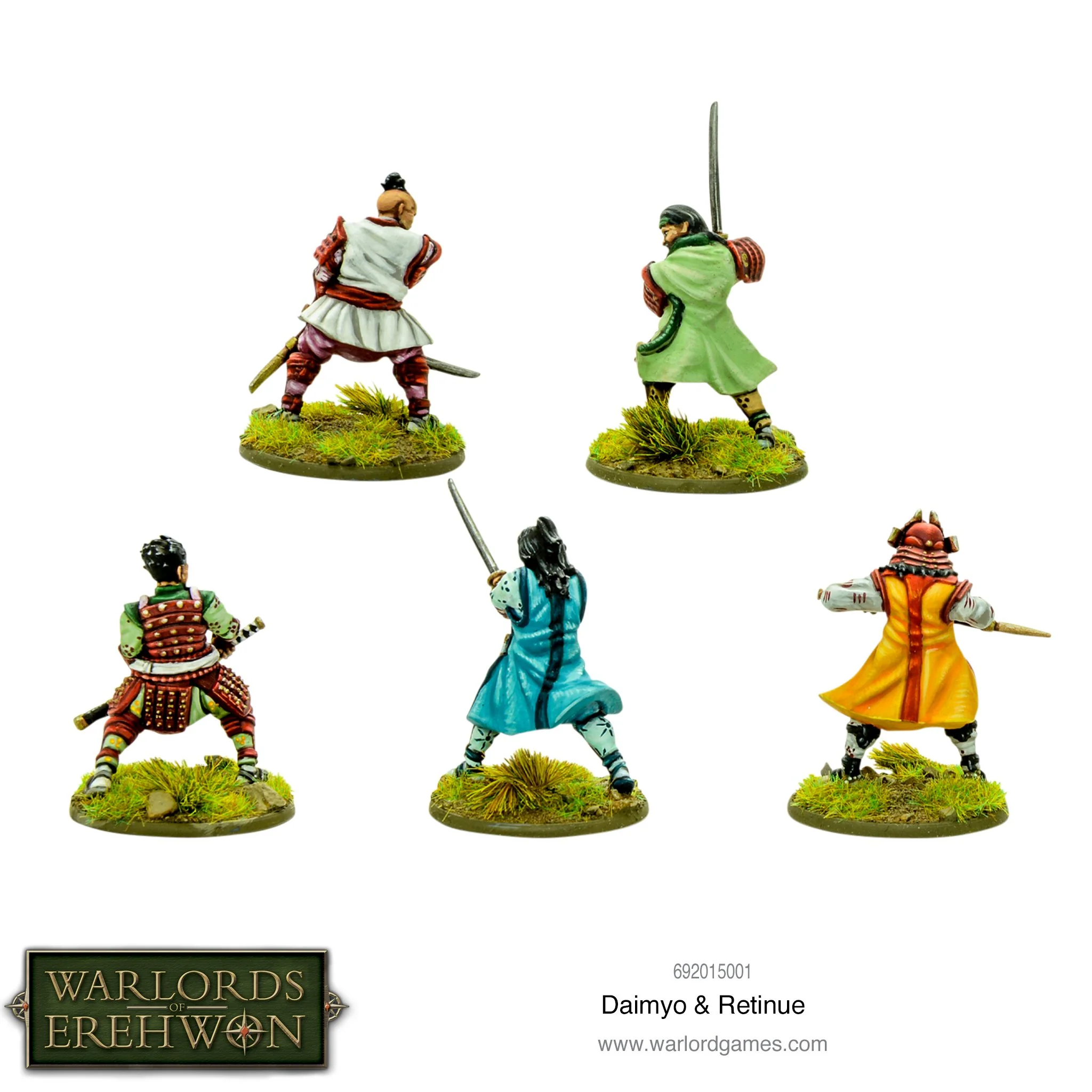 Warlords of Erehwon: Daimyo & retinue - Image 3