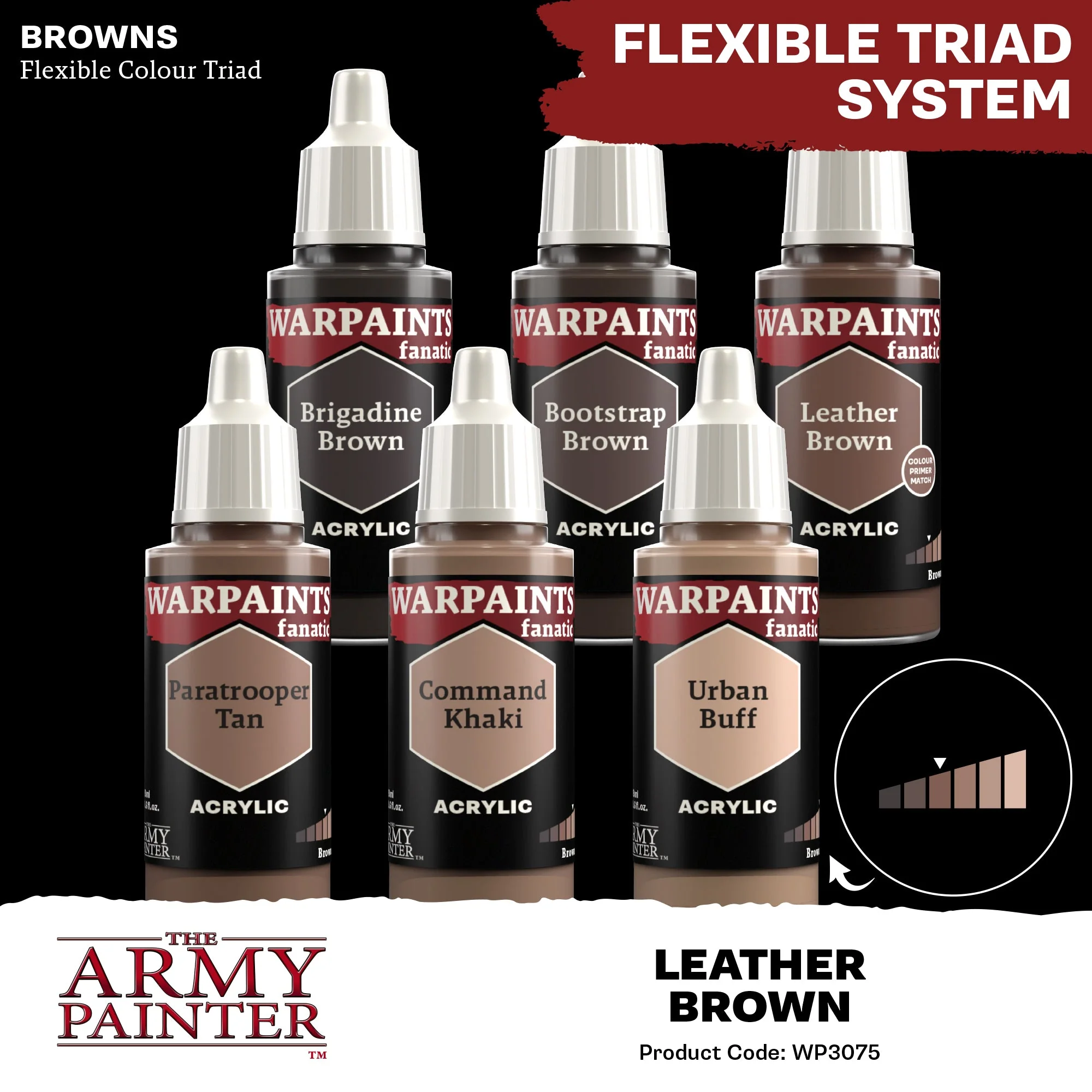Warpaints Fanatic: Leather Brown - Image 4