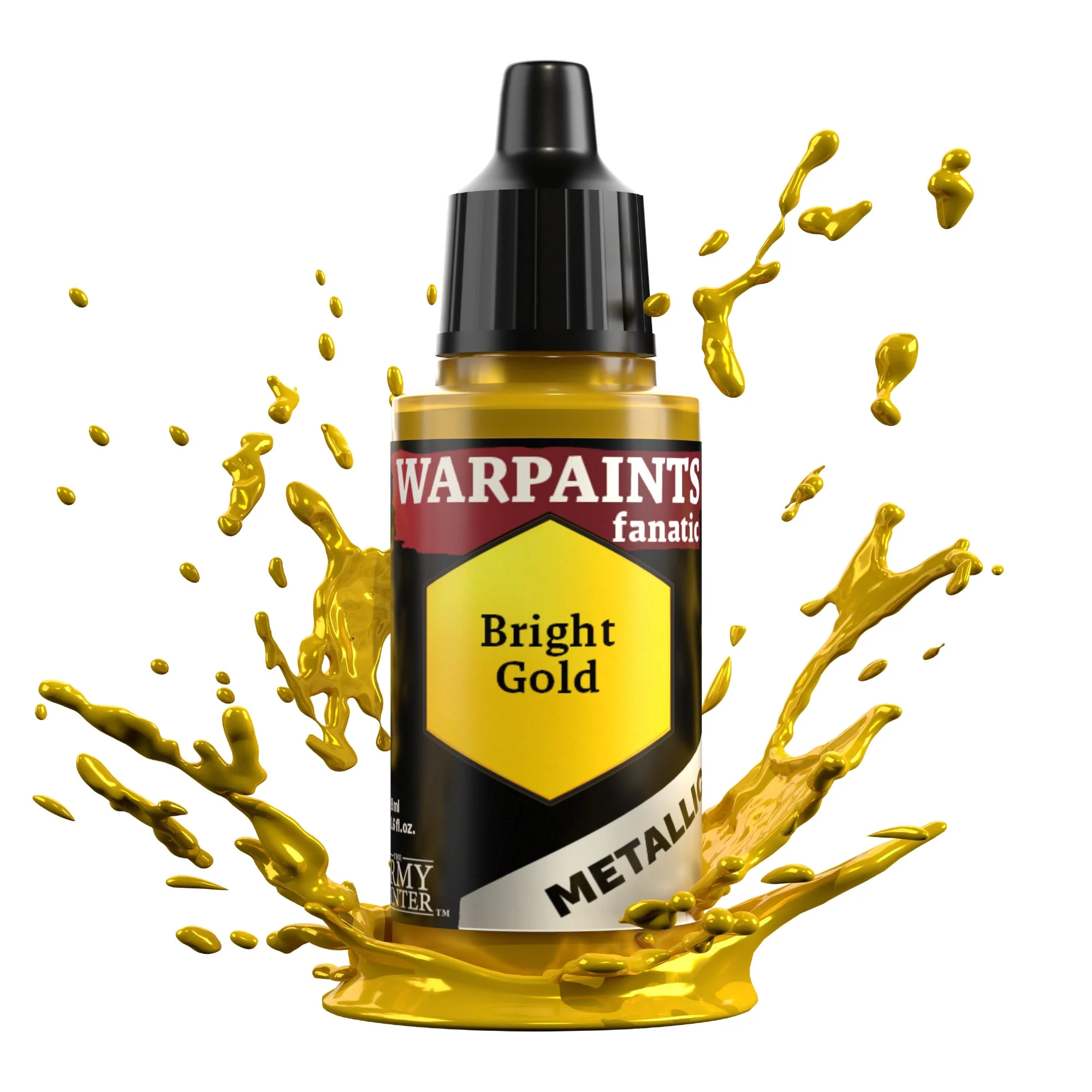 Warpaints Fanatic Metallic: Bright Gold - Image 2