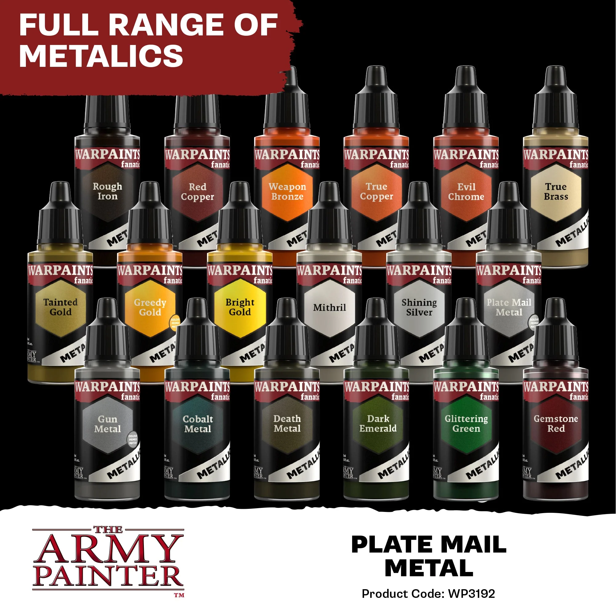 Warpaints Fanatic Metallic: Plate Mail Metal - Image 4
