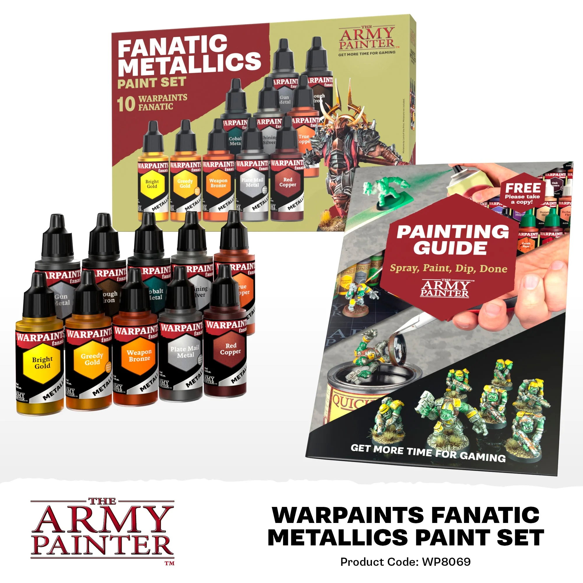 Warpaints Fanatic Metallics Paint Set - Image 2