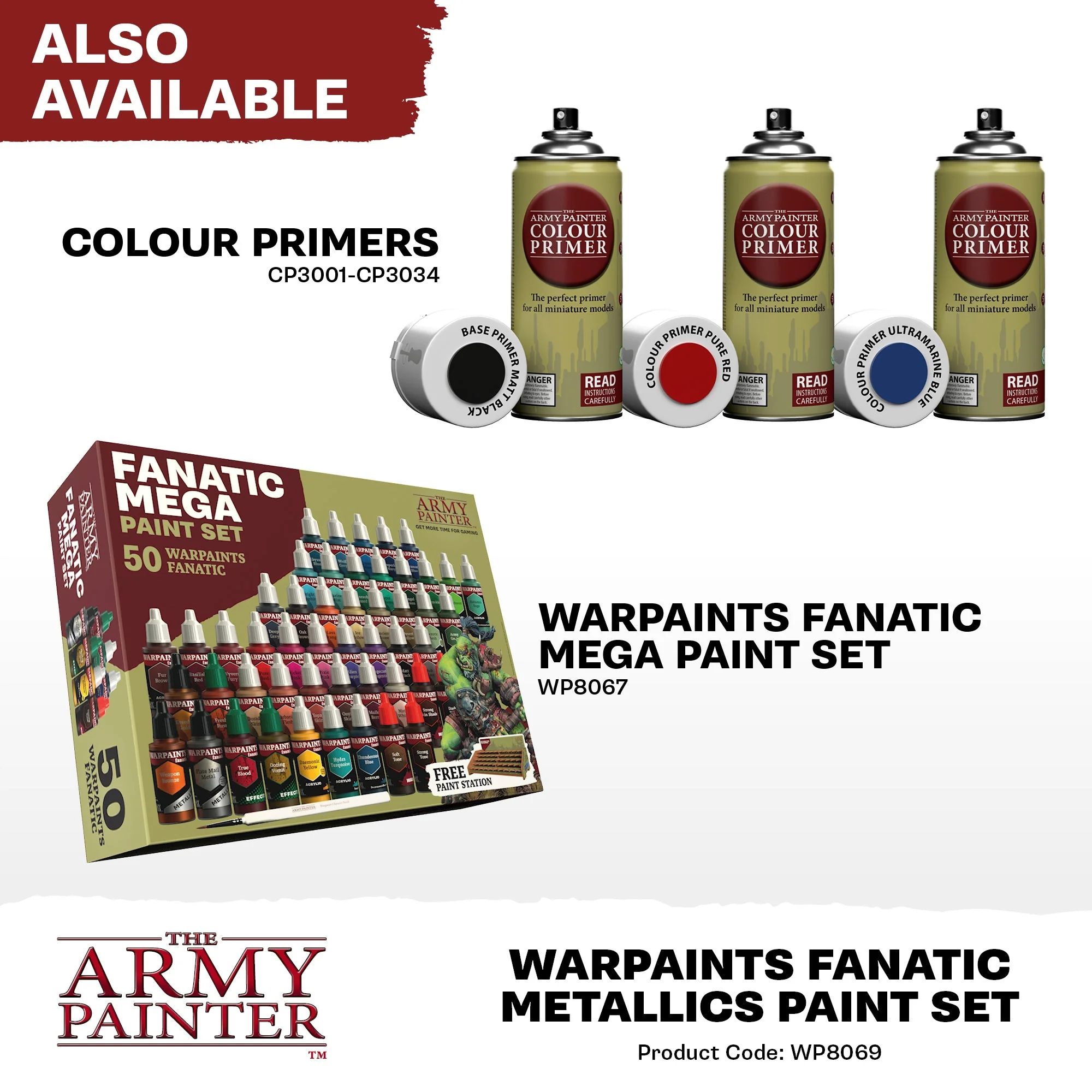 Warpaints Fanatic Metallics Paint Set - Image 6
