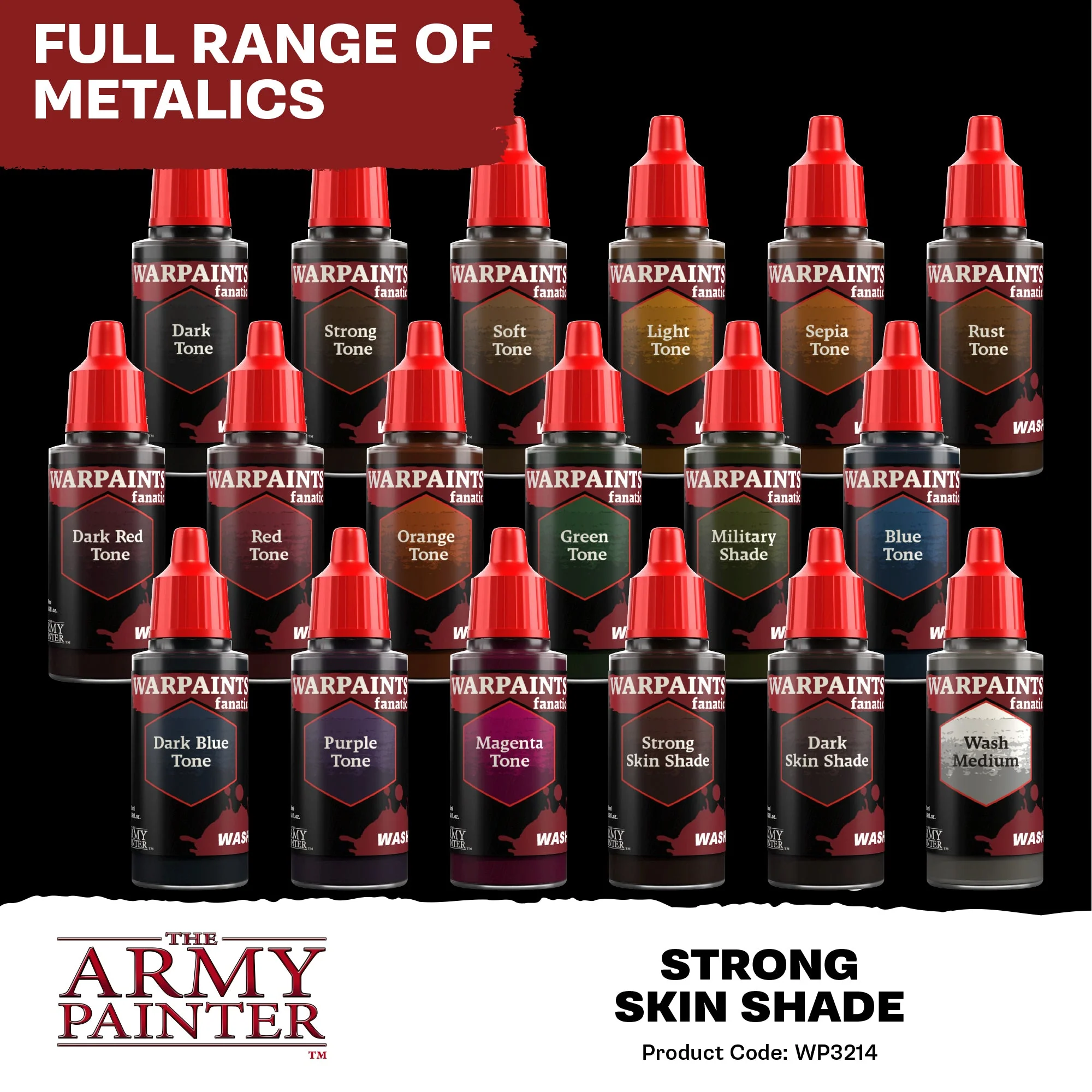 Warpaints Fanatic Wash: Strong Skin Shade - Image 4