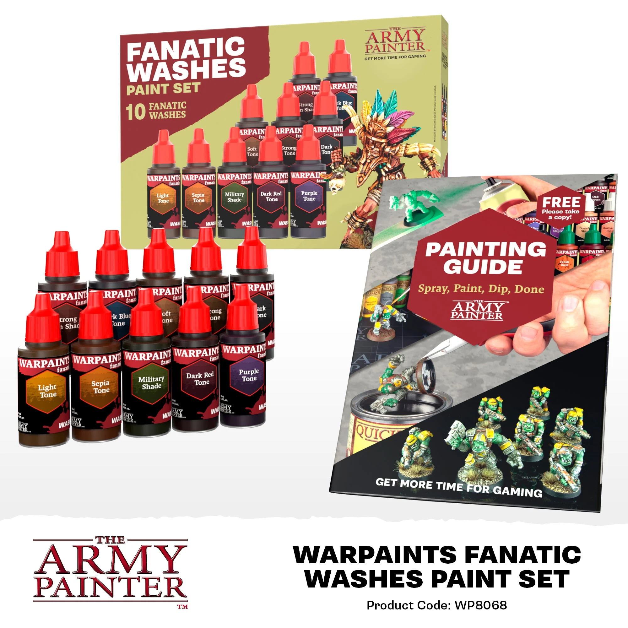 Warpaints Fanatic Washes Paint Set - Image 2