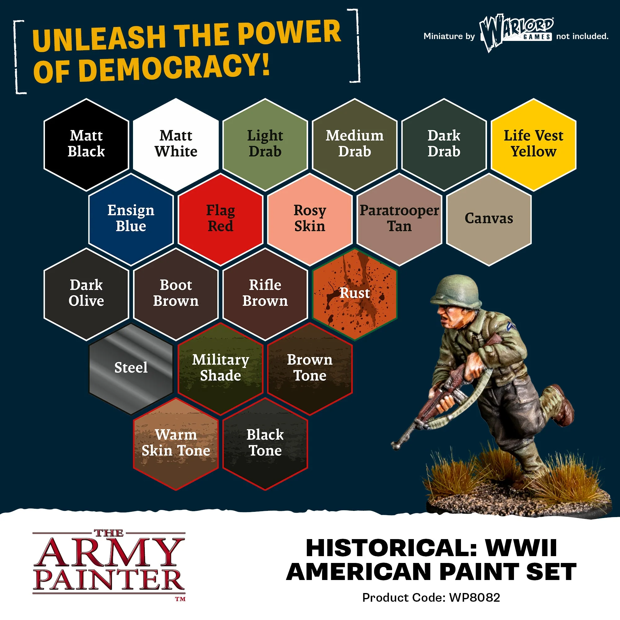 Warpaints Fanatic: World War II American Paint Set - Image 3