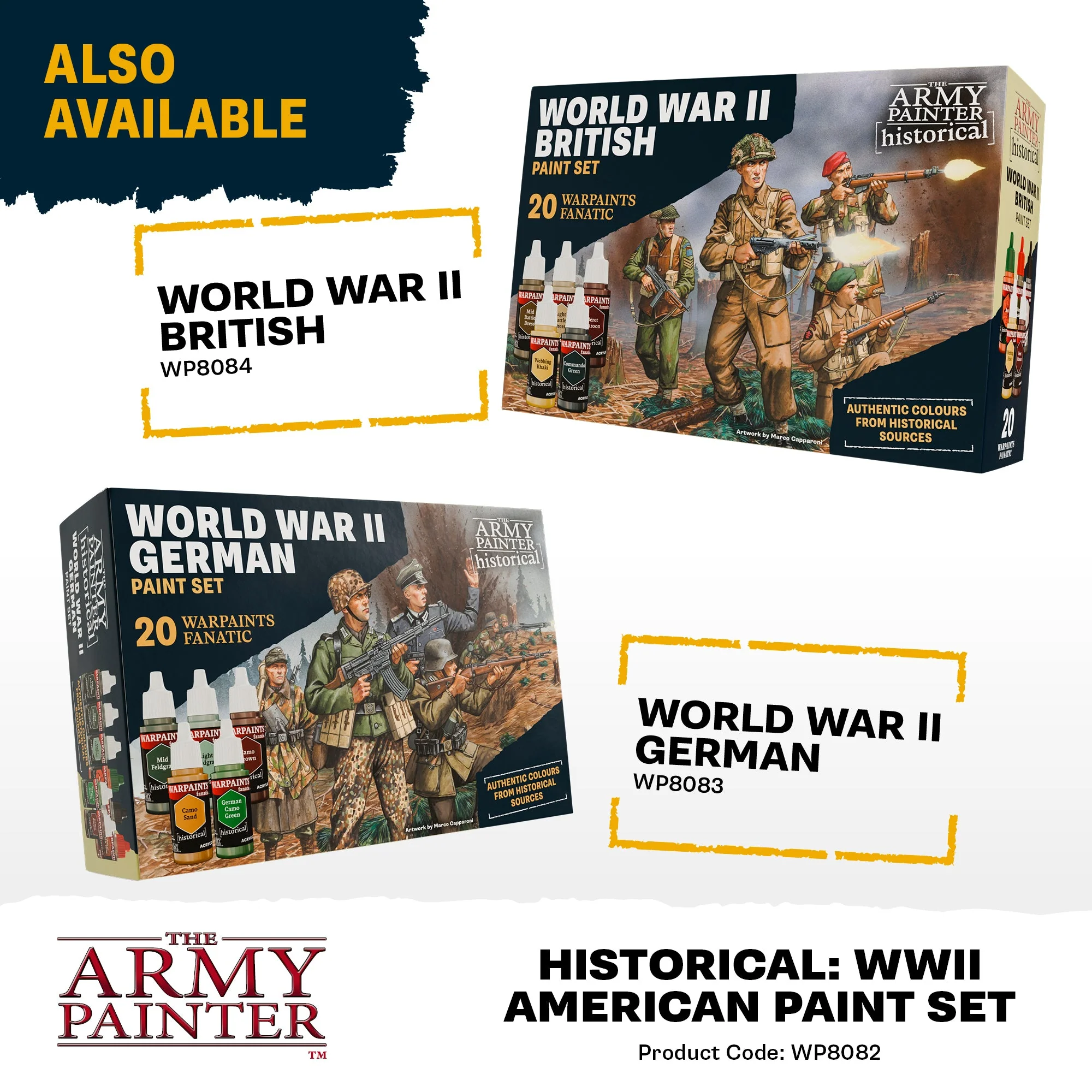 Warpaints Fanatic: World War II American Paint Set - Image 6