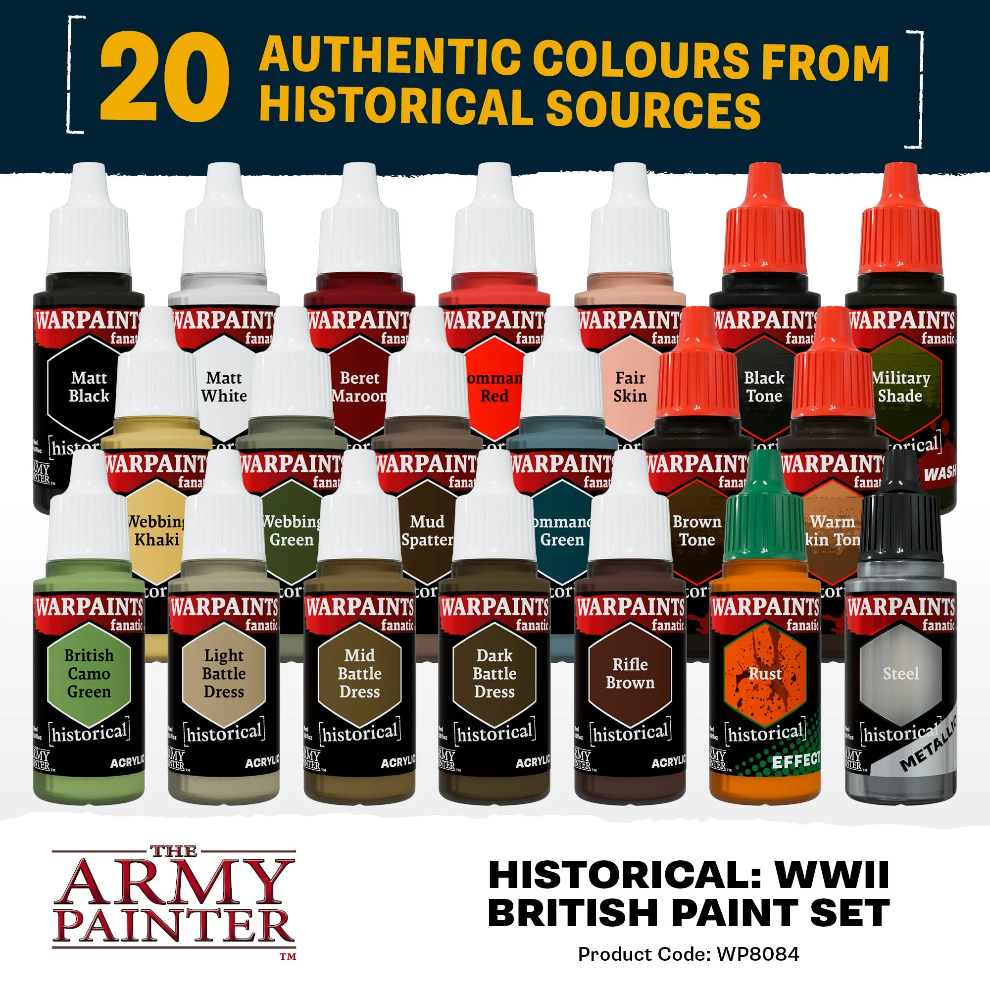 Warpaints Fanatic: World War II British Paint Set - Image 2