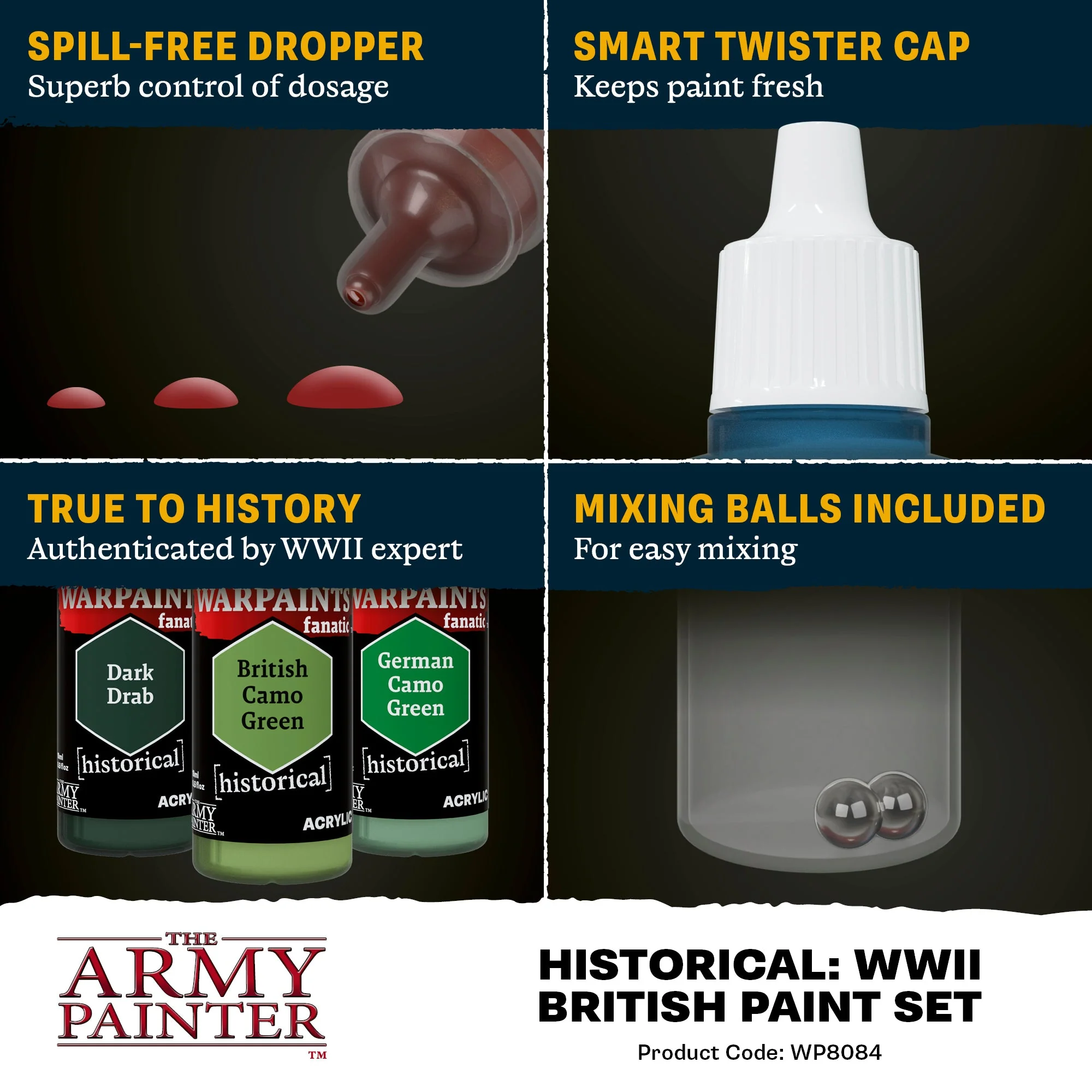 Warpaints Fanatic: World War II British Paint Set - Image 4