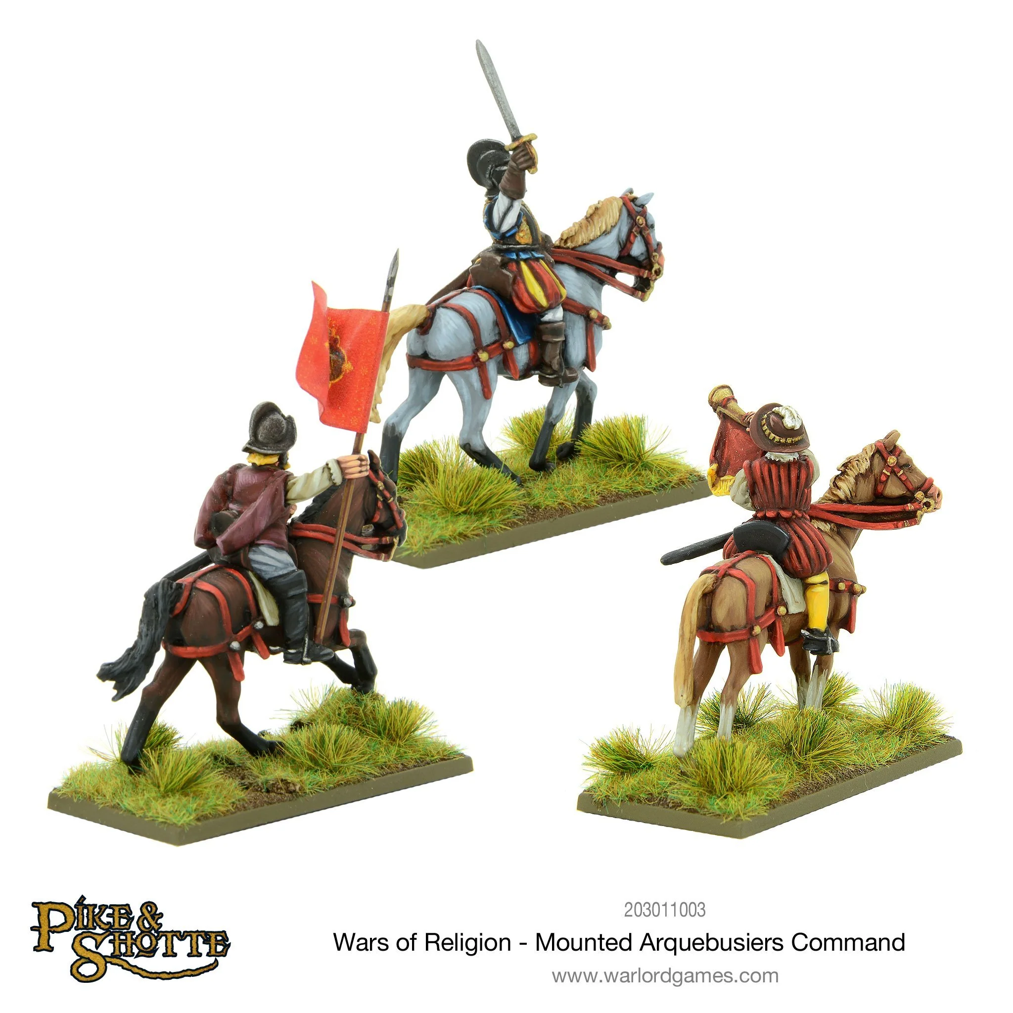 Wars of Religion Mounted Arquebusiers command - Image 2