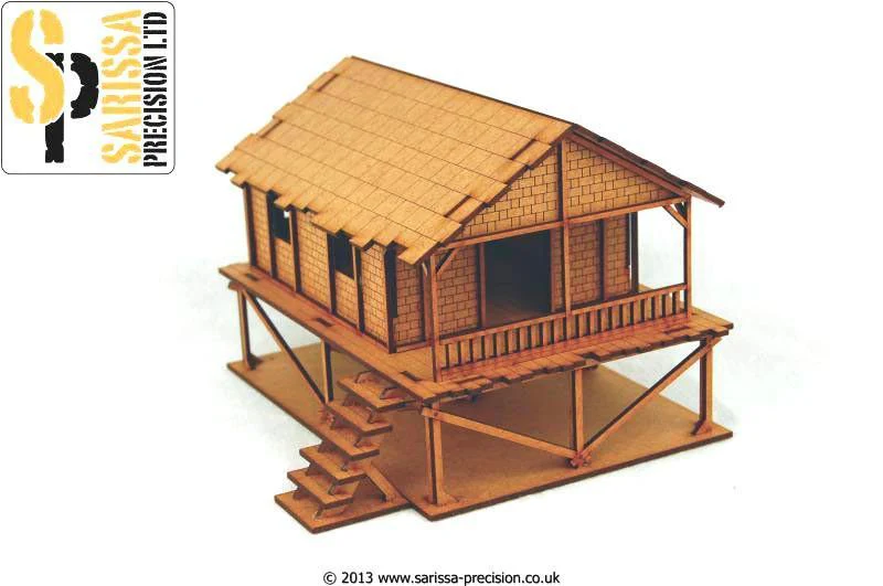 Woven Palm Style Village House
